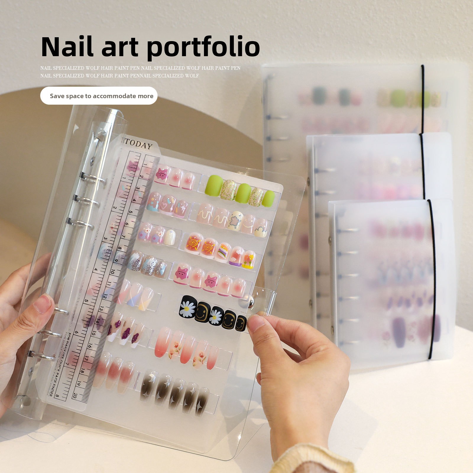 Nail Art One Piece - Nail Art Piece Storage Book Large