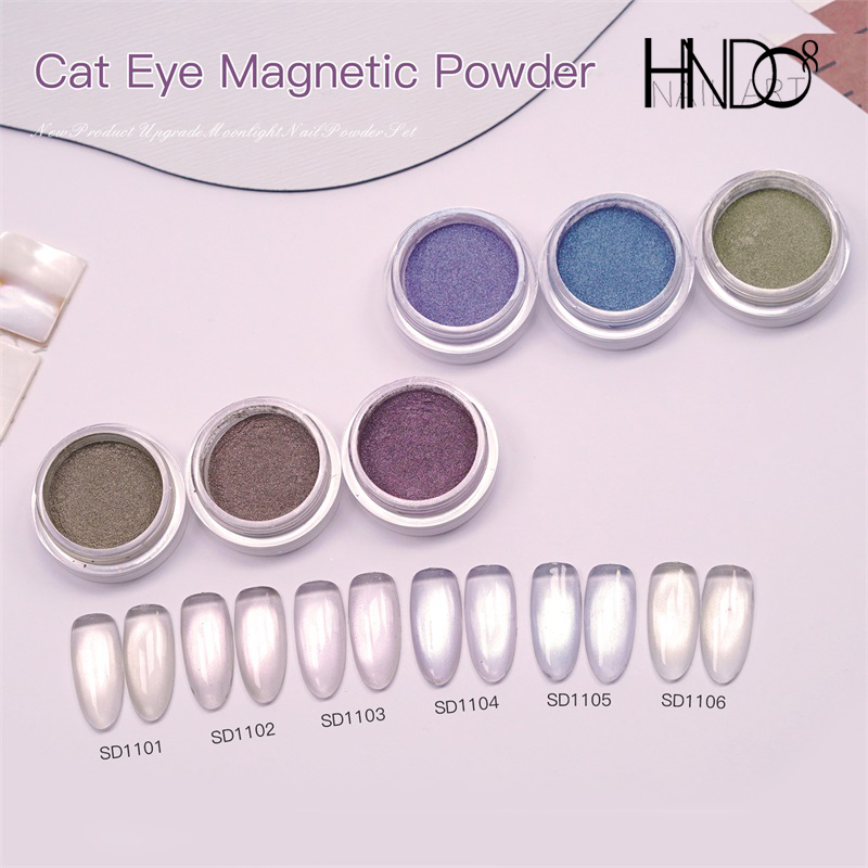 Nail Art Cat Eye Simple - HNDO New Simple Clear Cat Eye