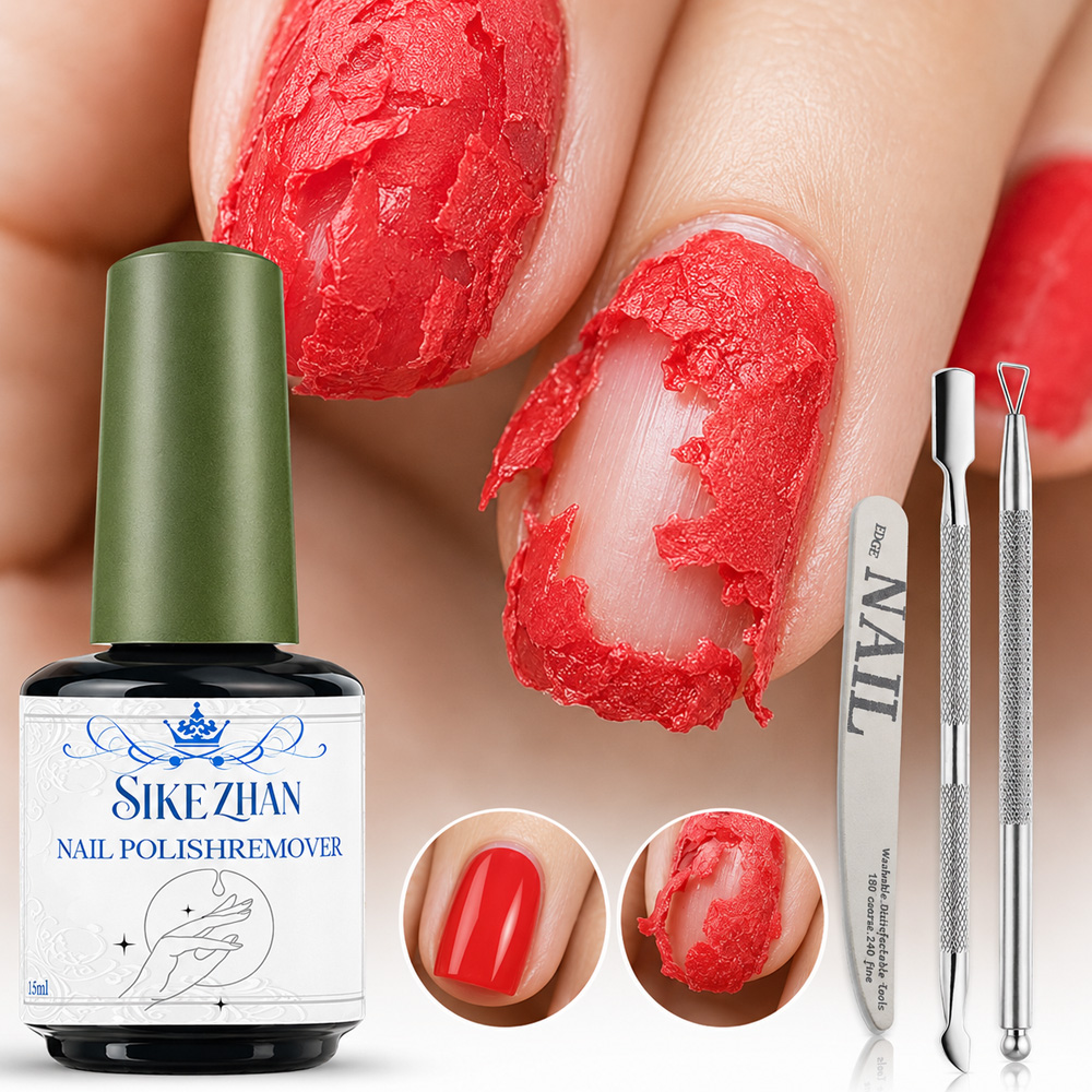 Gel Top Coat - SIKEZHAN Fast Magic Gel Remover Quick
