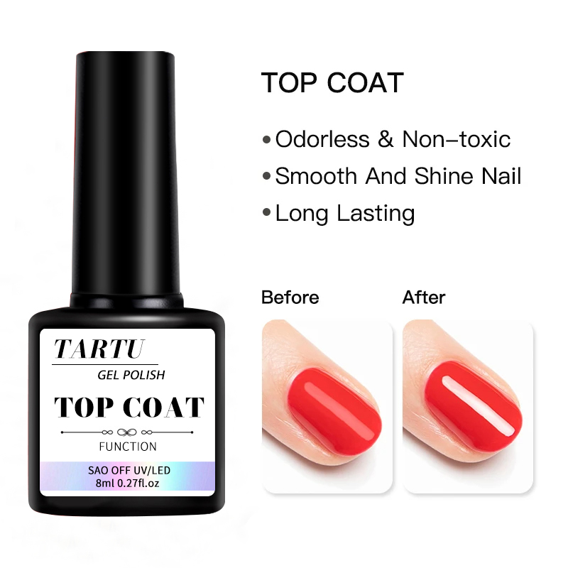 8Ml Functional Gel Nail Art Se - Gel Top Coat 评论和价格