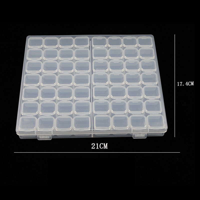 Transparent Nails Art Organize - Nail Art Quirky 评论和价格