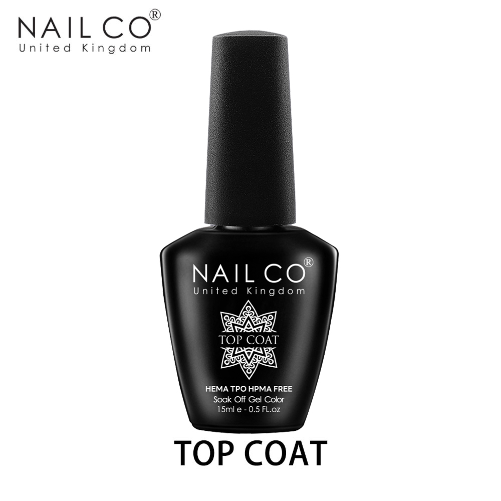 NAILCO 15ml Top Coat And Base  - Nail Art One Piece 评论和价格
