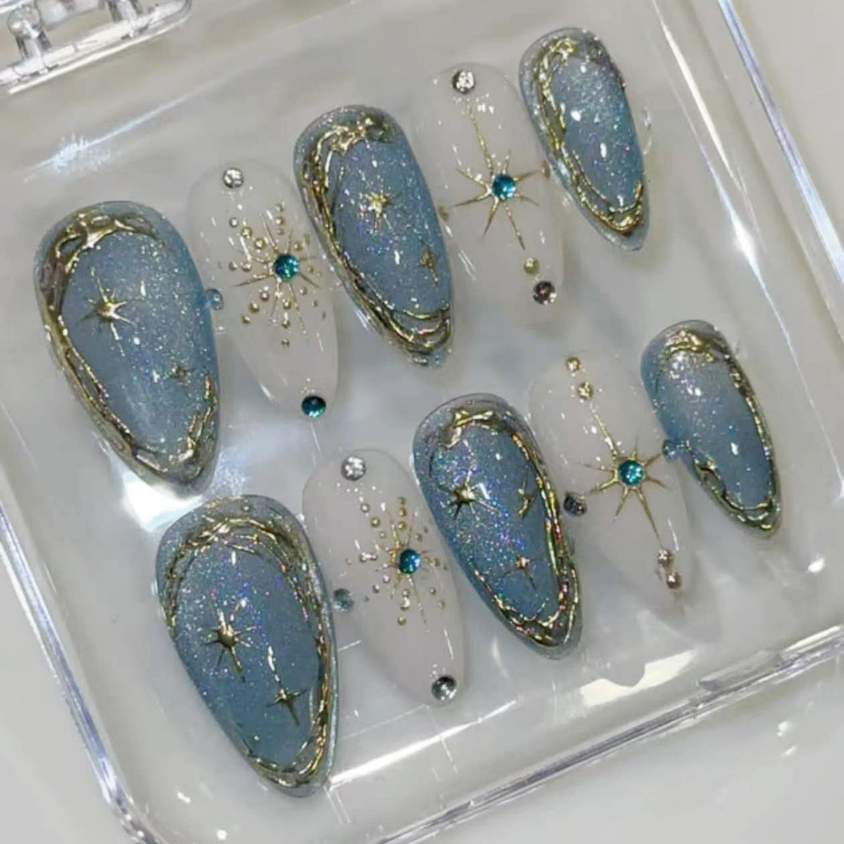 24pcs Gilded Starlight Stick o - Nail Art Quirky 评论和价格