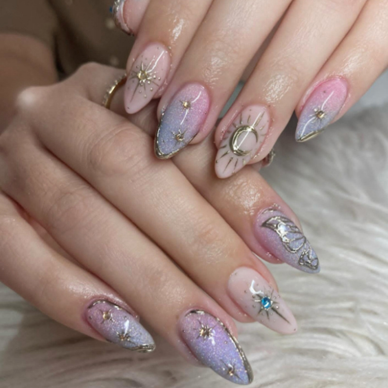 24pcs Gilded Starlight Stick o - Nail Art Quirky 评论和价格