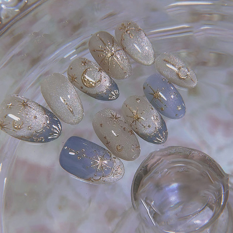24pcs Gilded Starlight Stick o - Nail Art Quirky 评论和价格