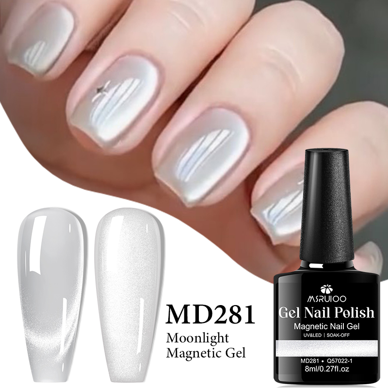 MSRUIOO 8ml Moonlight Cat Magn - Nail Art Chrome 评论和价格