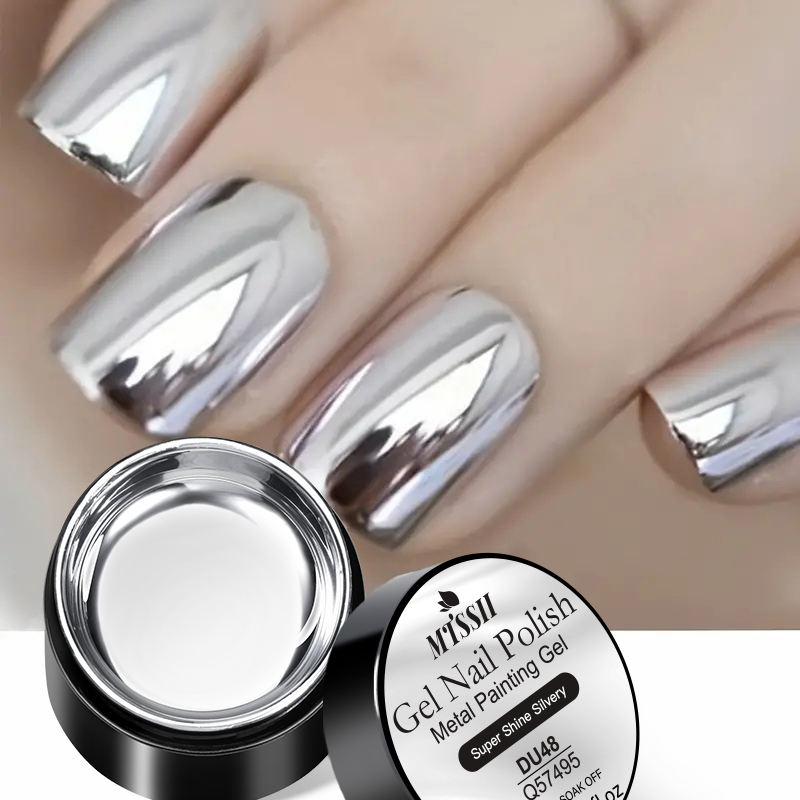 Mttssii 8ml Super Silver Metal - Nail Art Chrome 评论和价格