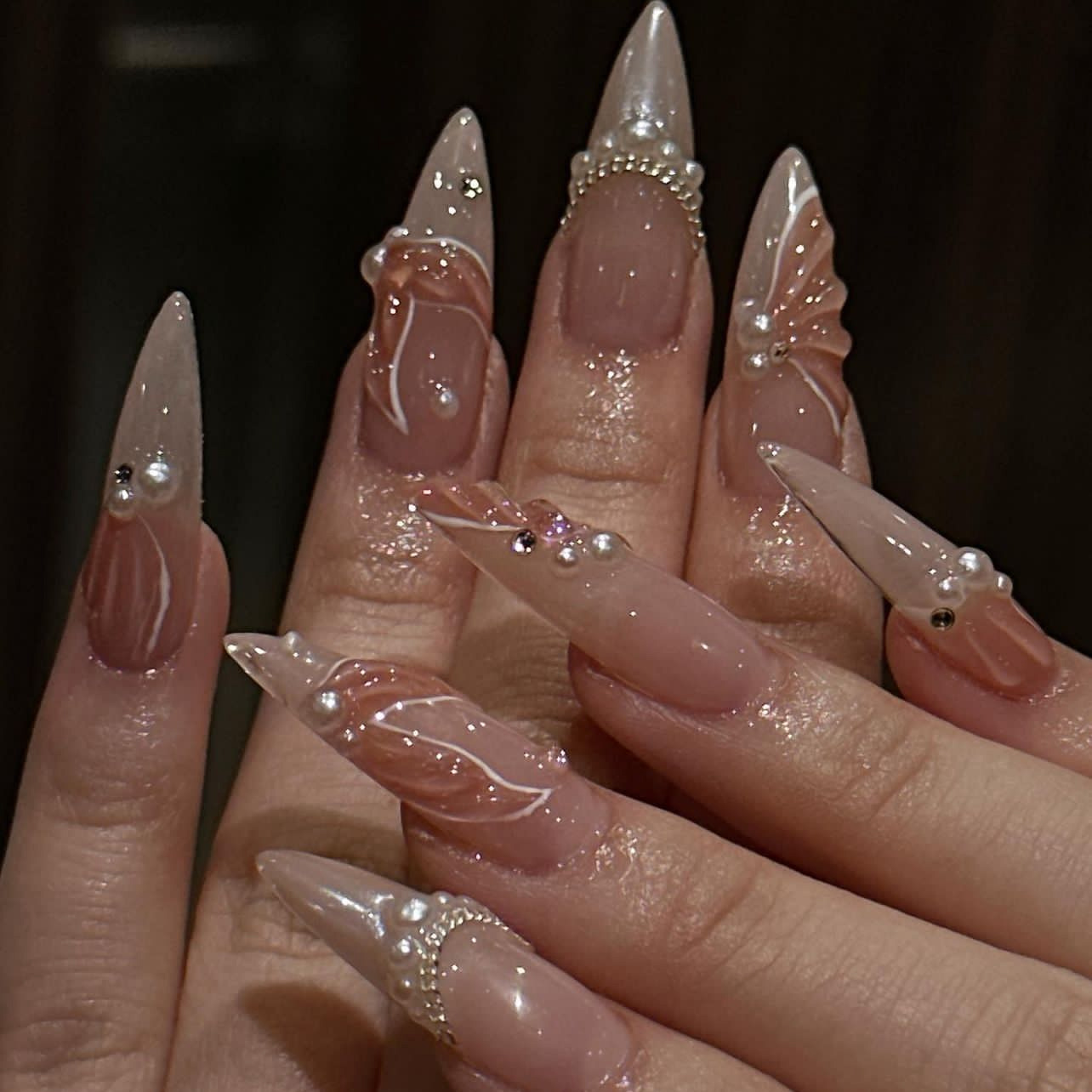 24pcs Fashion Rhinestone Press - Nail Art Quirky 评论和价格