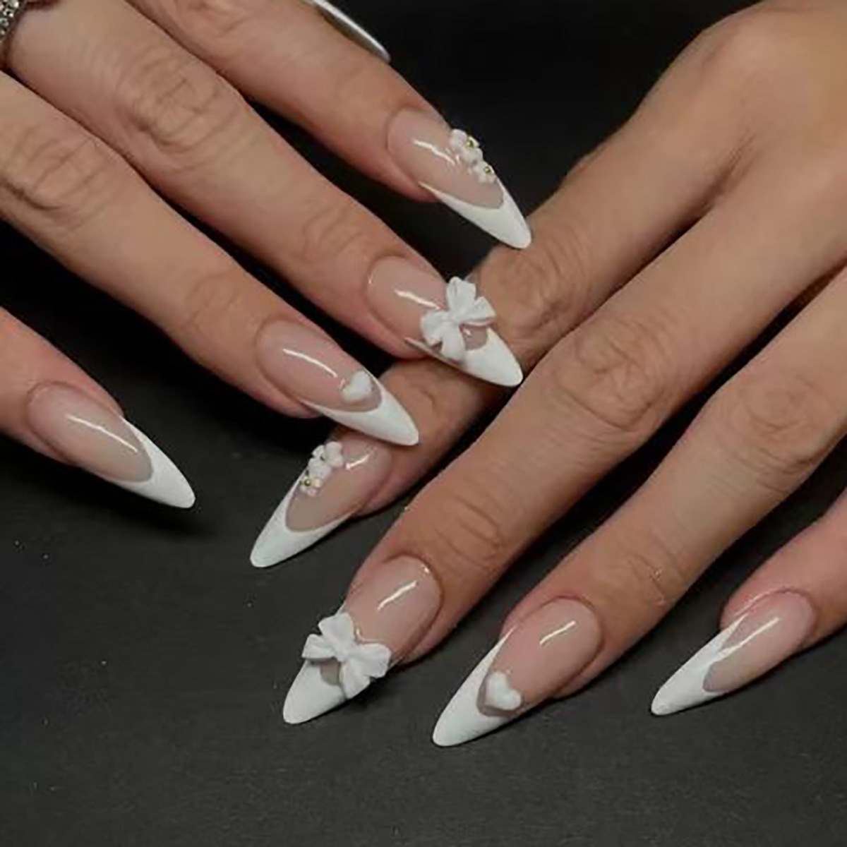 24pcs Fashion Rhinestone Press - Nail Art Quirky 评论和价格