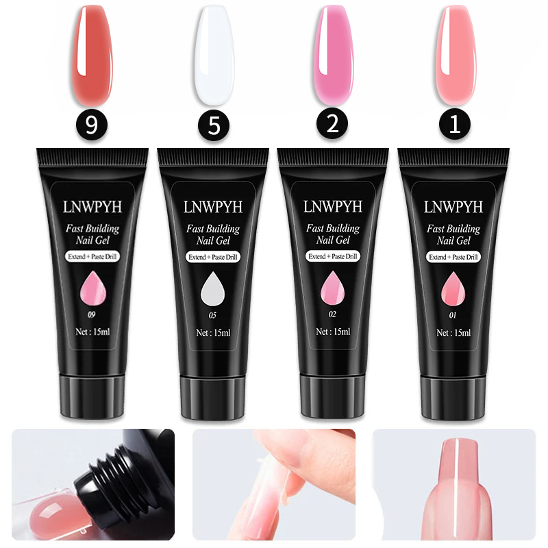 Nail Gel Polish Kit With LED N - Gel Top Coat 评论和价格