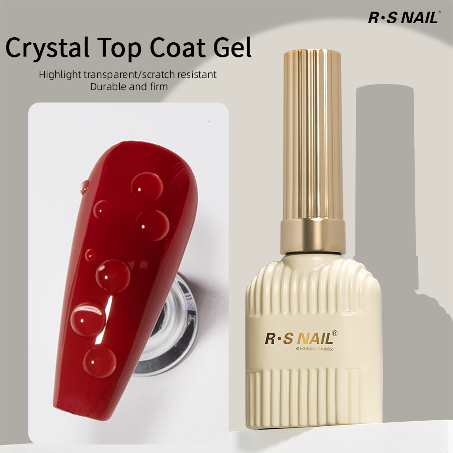 RS NAIL Crystal Top Coat Long  - Gel Top Coat 评论和价格