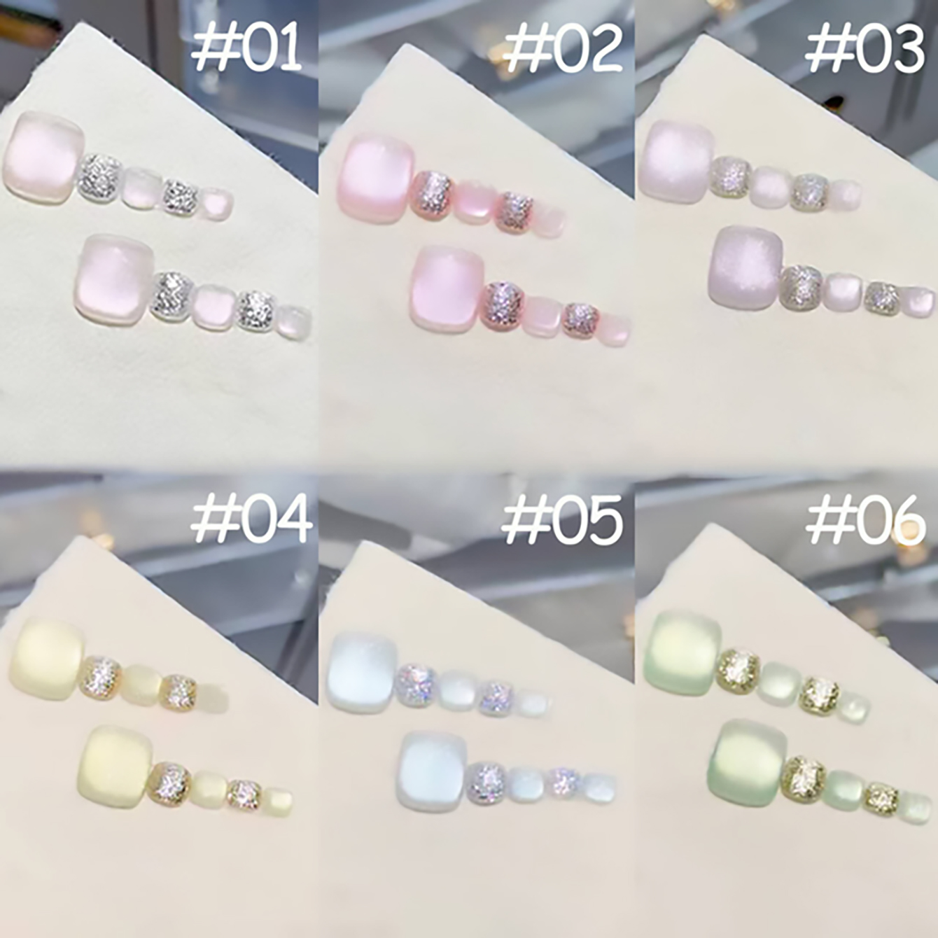 SHAKA 1pcs Summer Selection Sp - Nail Art Cat Eye Simple 评论和价格