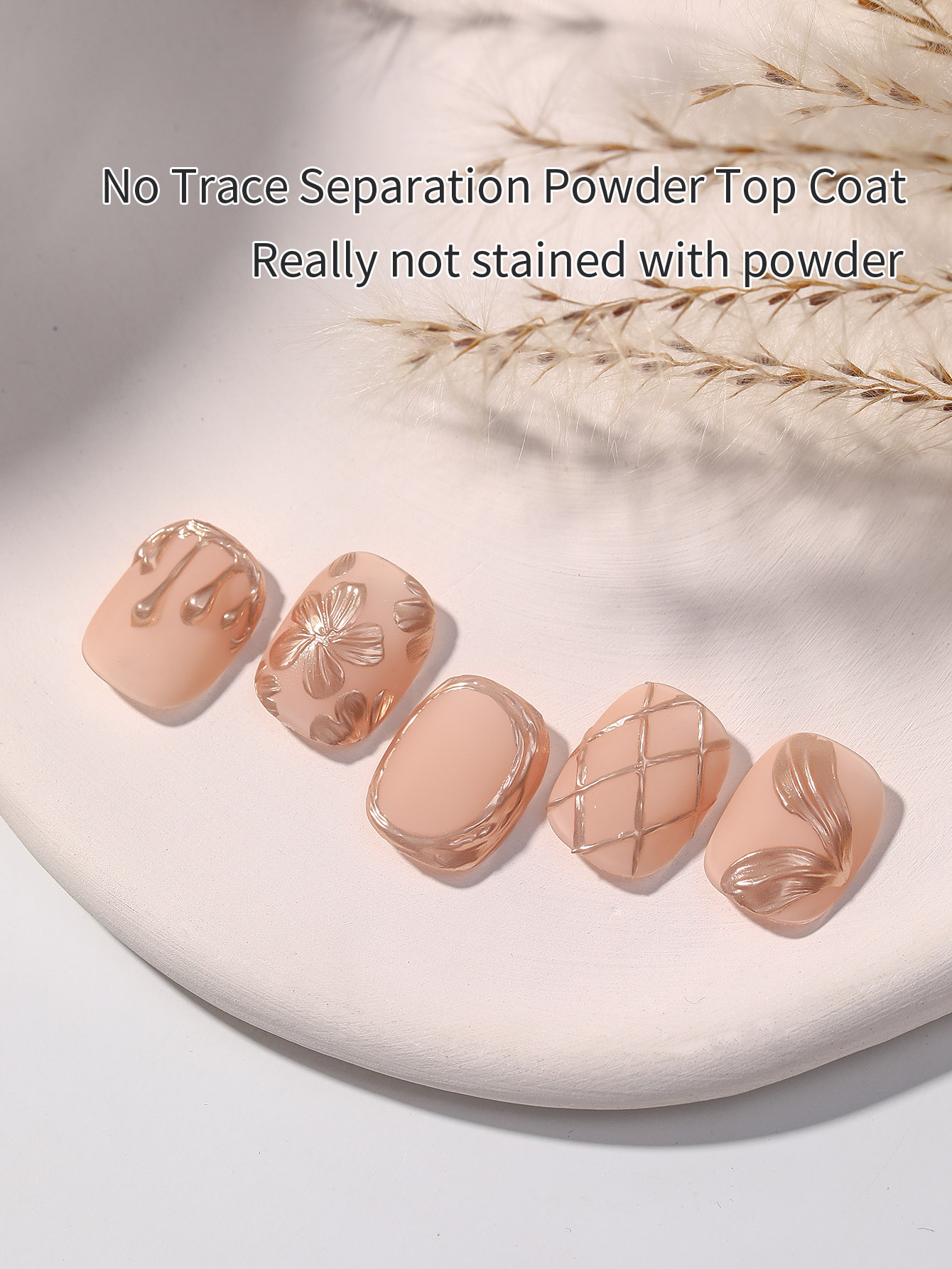 16ml 2-in-1 Matte Gel Top Coat - Nail Art Chrome 评论和价格