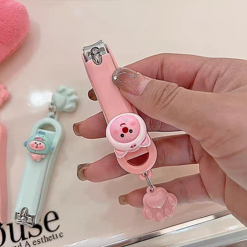 Pororo Loopy Cartoon Nail Clip - Nail Art Quirky 评论和价格