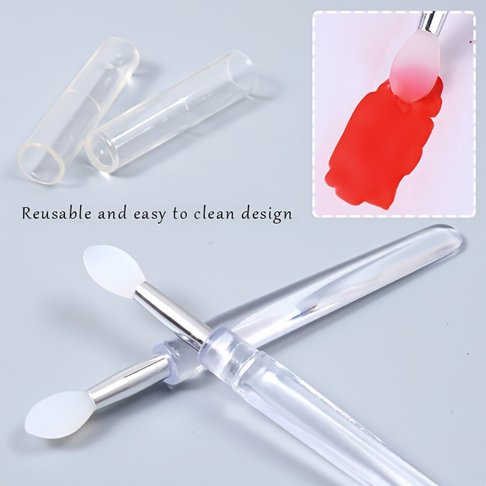 Reusable Chrome Glitter Applyi - Nail Art Chrome 评论和价格