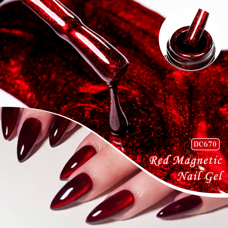 Mtssii 7ML Wine Red Cat Magnet - Nail Art Red Wine Cat Eye 评论和价格