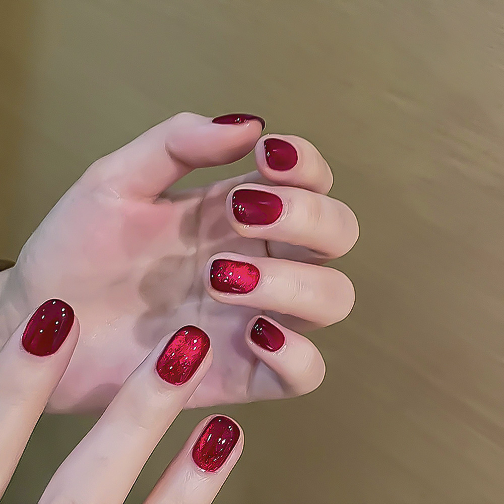 Xeijayi 10ml Wine Red Cat Eye  - Nail Art Red Wine Cat Eye 评论和价格