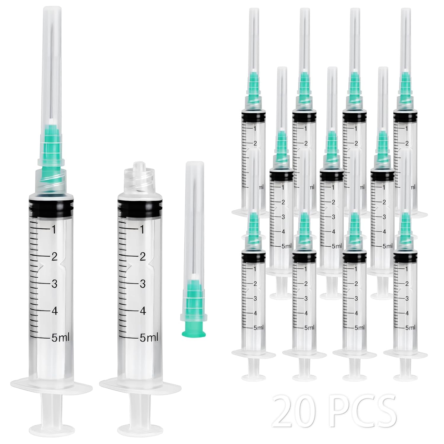 5ml Luer Lock Syringe, Suitabl - Nail Art Quirky 评论和价格