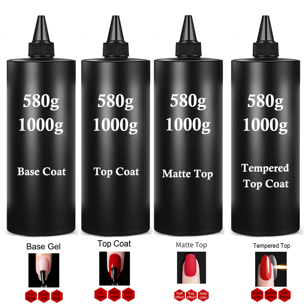 580g/1KG Super Shinny Top Coat - Gel Top Coat 评论和价格