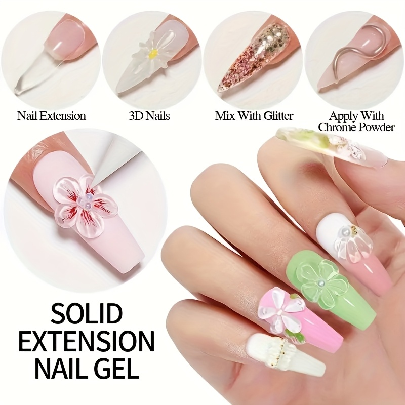 100g Clear Non-Stick Hand Exte - Nail Art Quirky 评论和价格