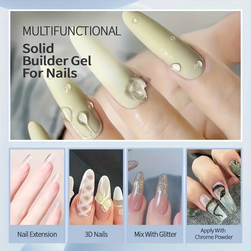 100g Clear Non-Stick Hand Exte - Nail Art Quirky 评论和价格