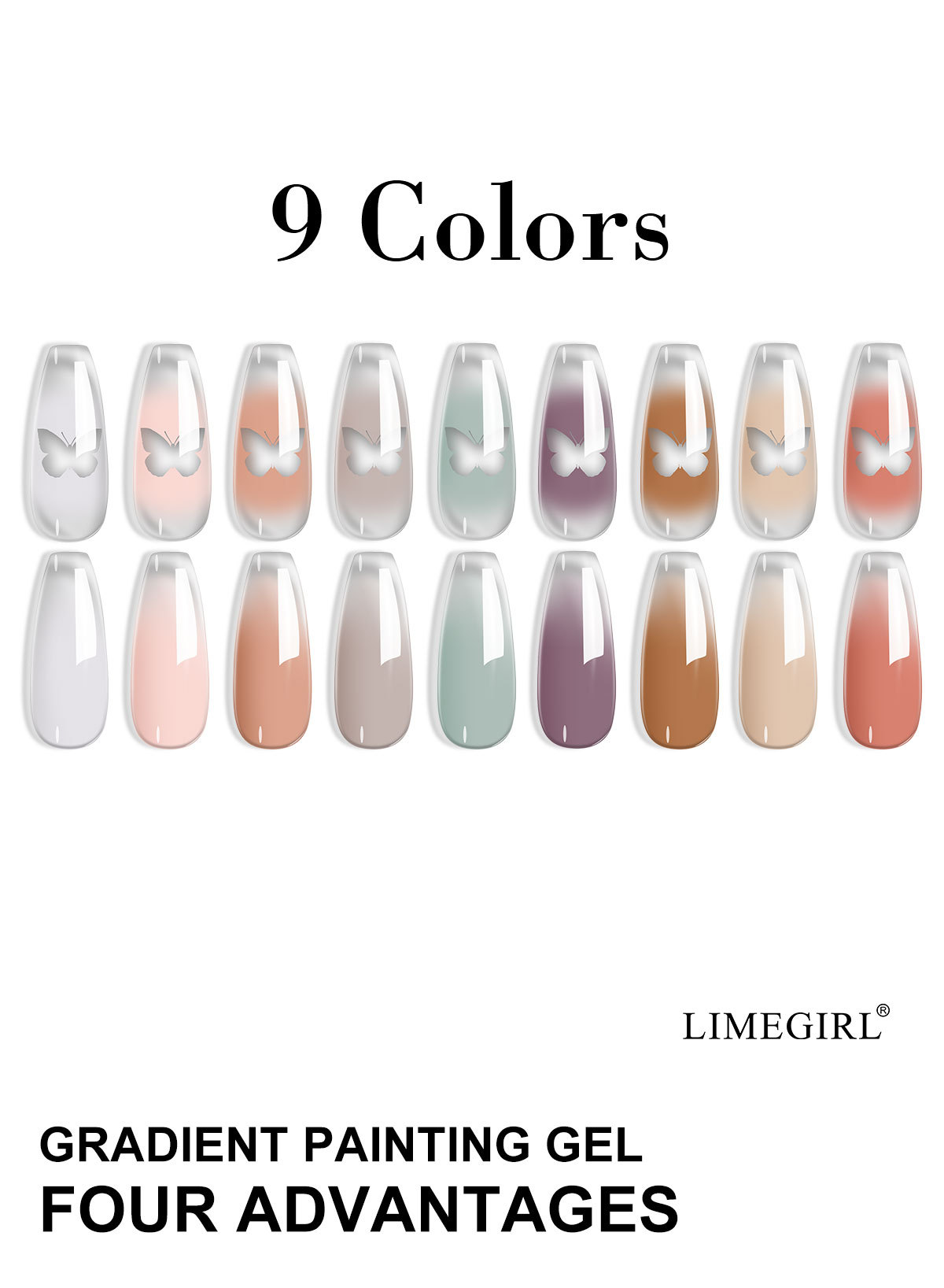 9-Grid Stamp & Transfer Gel Po - Gel Top Coat 评论和价格