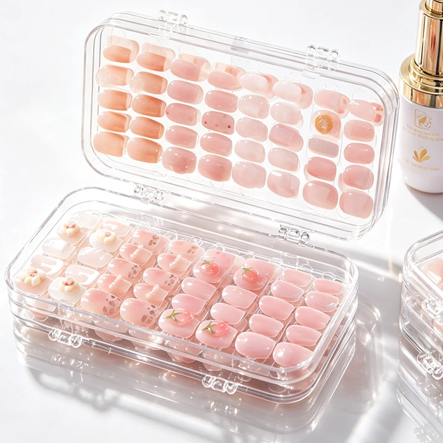 Clear Foldable Press On Nail S - Nail Art Quirky 评论和价格