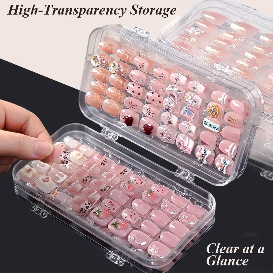 Clear Foldable Press On Nail S - Nail Art Quirky 评论和价格