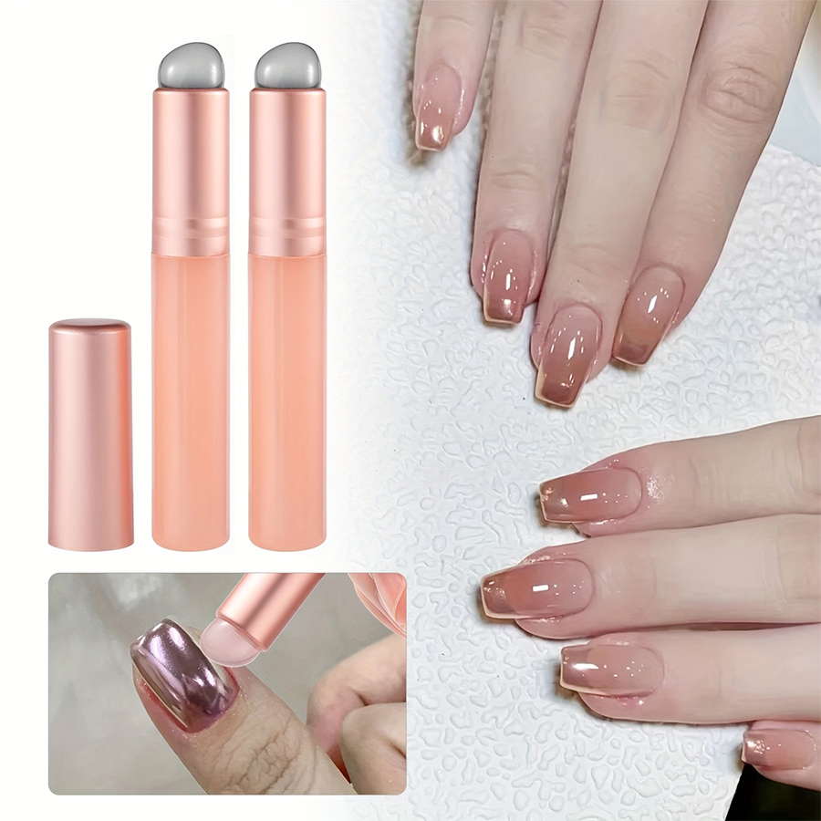 1/2/3pcs Silicone Nail Brush,  - Nail Art Chrome 评论和价格