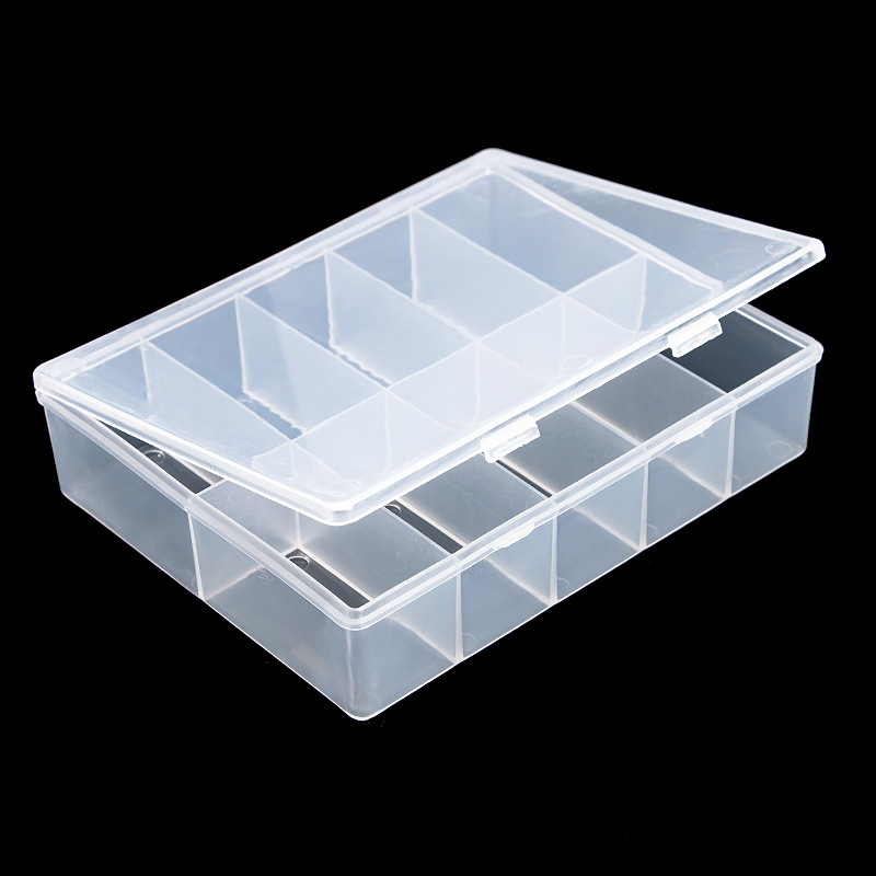 10 Grids Empty Clear Storage B - Nail Art Quirky 评论和价格