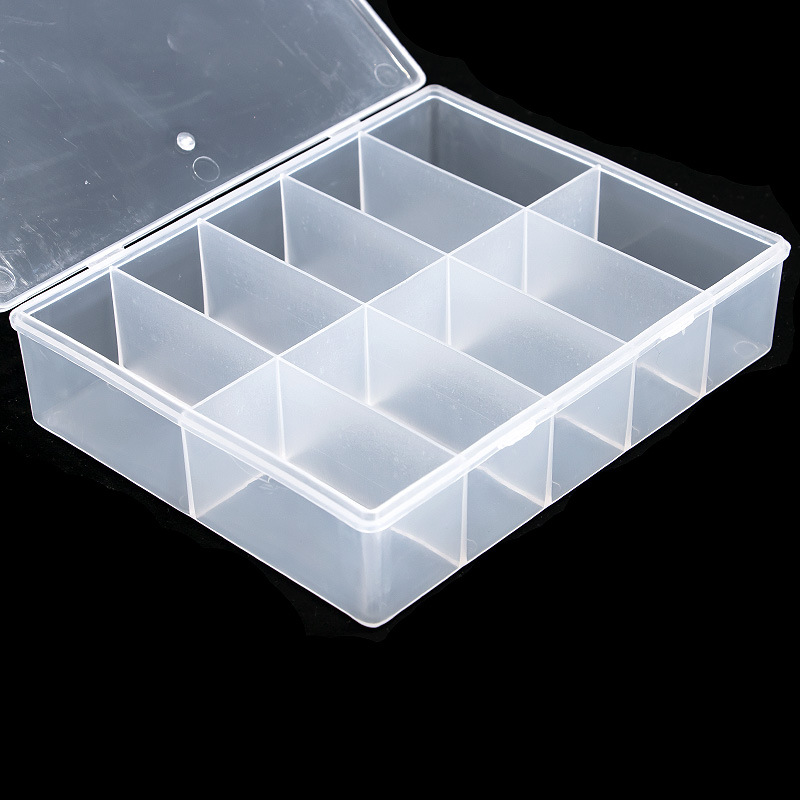 10 Grids Empty Clear Storage B - Nail Art Quirky 评论和价格