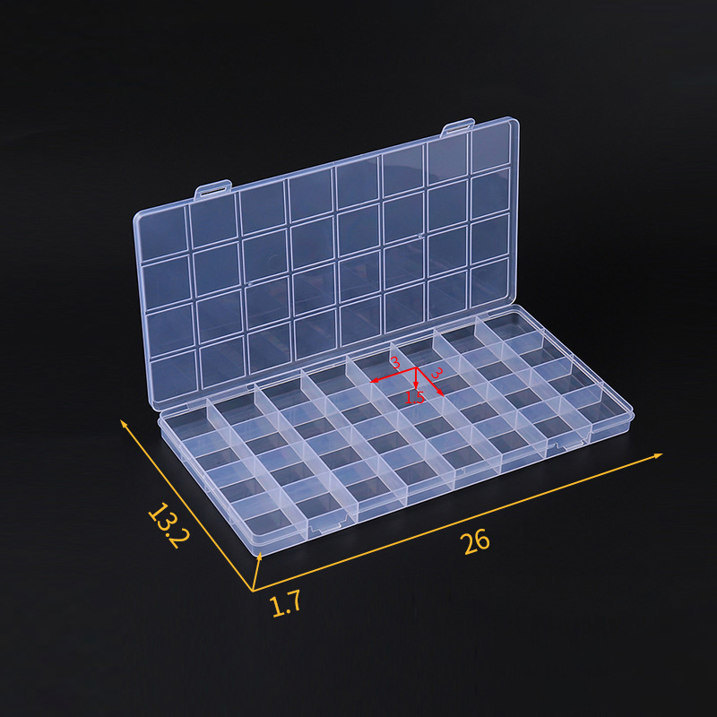 32/24/15 Grids Transparent Rec - Nail Art Quirky 评论和价格