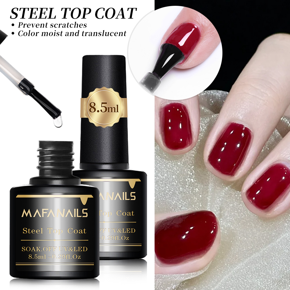 2pcs Clear Gel Top Coat & Base - Gel Top Coat 评论和价格