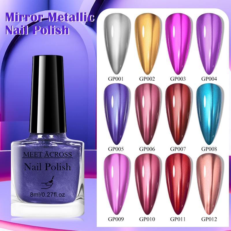 8ml Glass Bottle Water-Based P - Nail Art Chrome 评论和价格