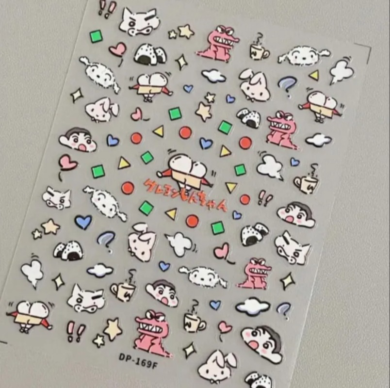 Crayon Shin-chan Creative Pape - Nail Art Quirky 评论和价格