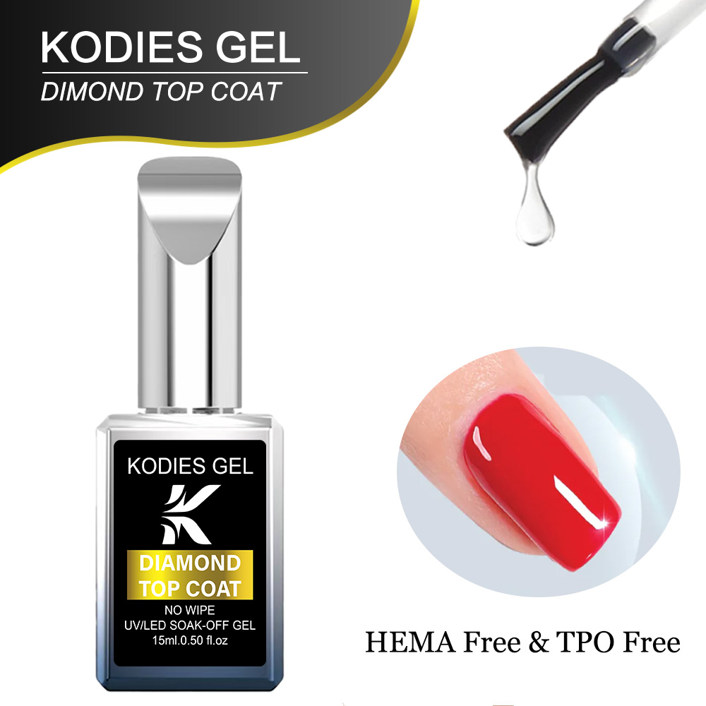 KODIES GEL Diamond Top Coat NE - Gel Top Coat 评论和价格