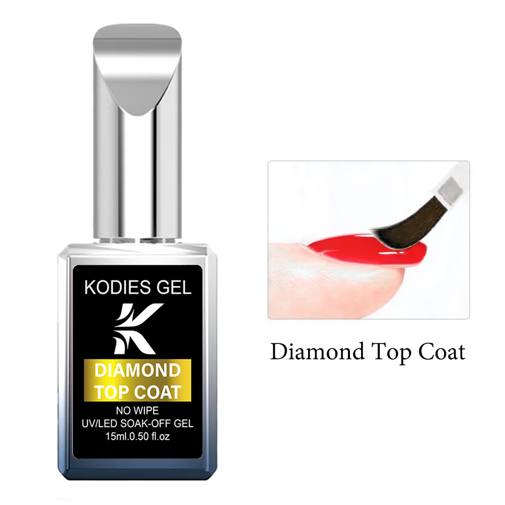 KODIES GEL Diamond Top Coat NE - Gel Top Coat 评论和价格